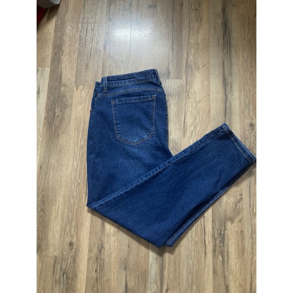 Curve Appeal Denim - Curve Appeal Jeans Womens Sz 16/33 Blue High Rise Essential Skinny